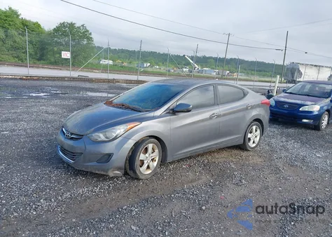 2011 Hyundai Elantra Gls z USA, uszkodzony, nr VIN 5NPDH4AE9BH056455